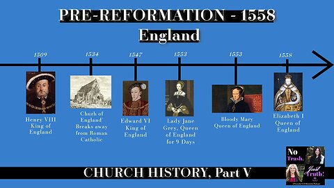 Church History Part V - The English Reformation
