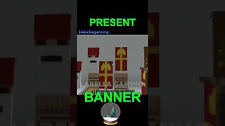 Minecraft: Christmas Present Banner #2