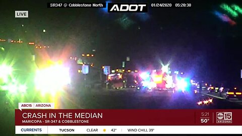 Serious crash in Maricopa