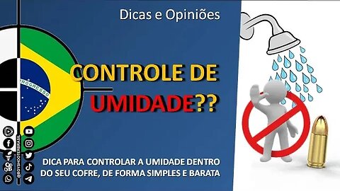 Como manter tuas munições LONGE de UMIDADE