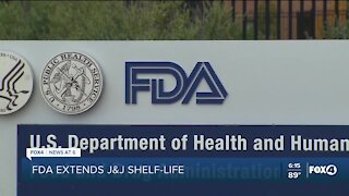 FDA extends expiration date for Johnson & Johnson COVID-19 vaccine by 6 weeks