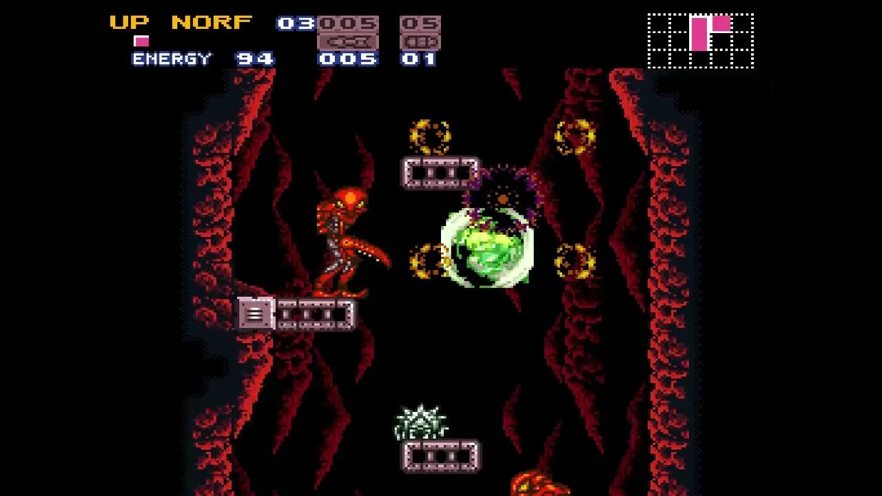 Super Metroid VARIA Randomizer - Draygon, Lower Norfair, King Cacatac, 25% Items, Fast Tourian