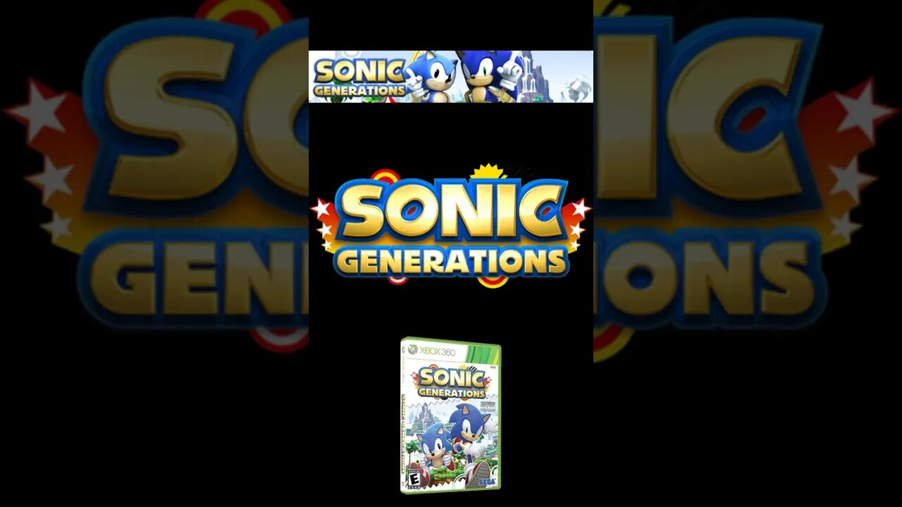 SONIC GENERATIONS- XBOX 360 -ORGINAL SOUND TRACK #54