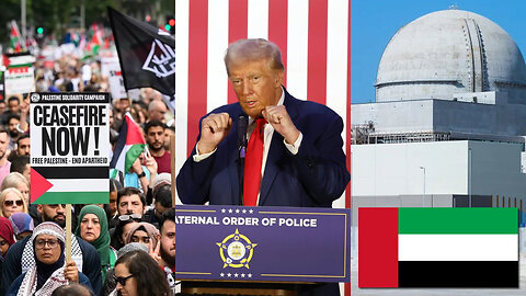 UK March for Palestine | Police Union Backs Trump | First Arab World Nuclear Plant | Mornin' EXTRA