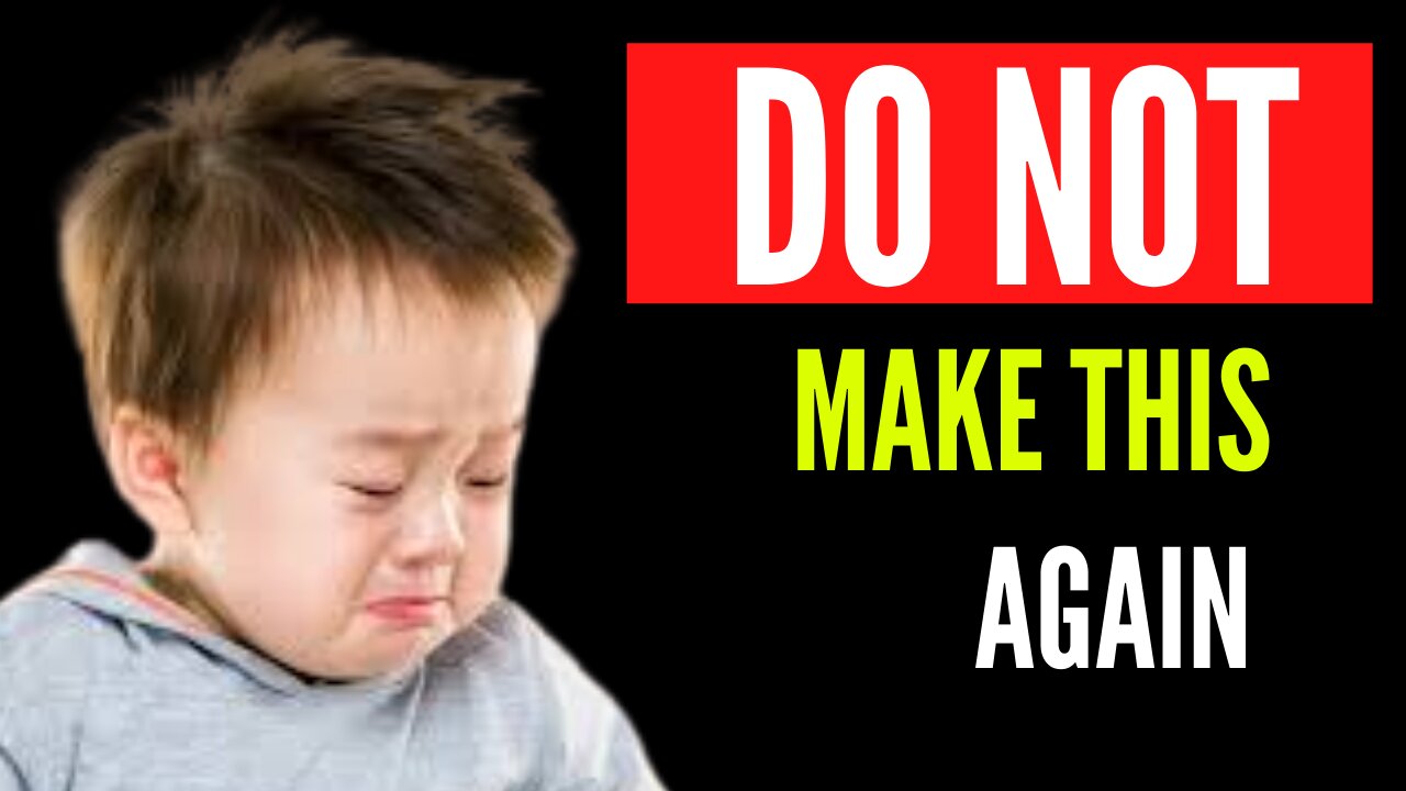 DO NOT MAKE THIS AGAIN BABY