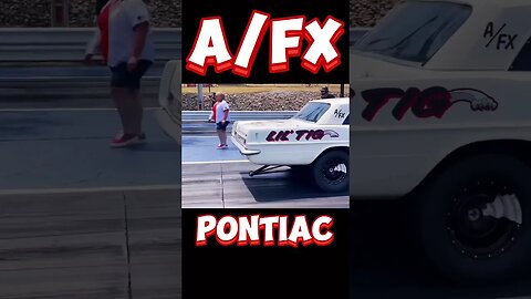 A/FX 1963 Pontiac Drag Racing Burnout #shorts