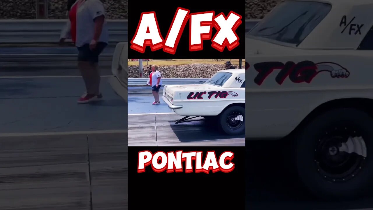 A/FX 1963 Pontiac Drag Racing Burnout #shorts