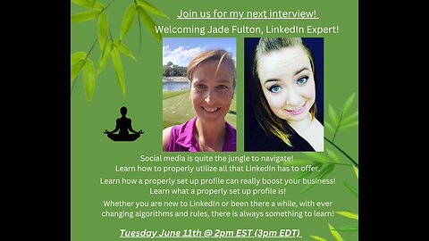 Interview with Jade Fulton, LinkedIn Expert