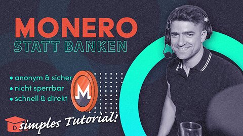 ✅ Monero ist die Lösung