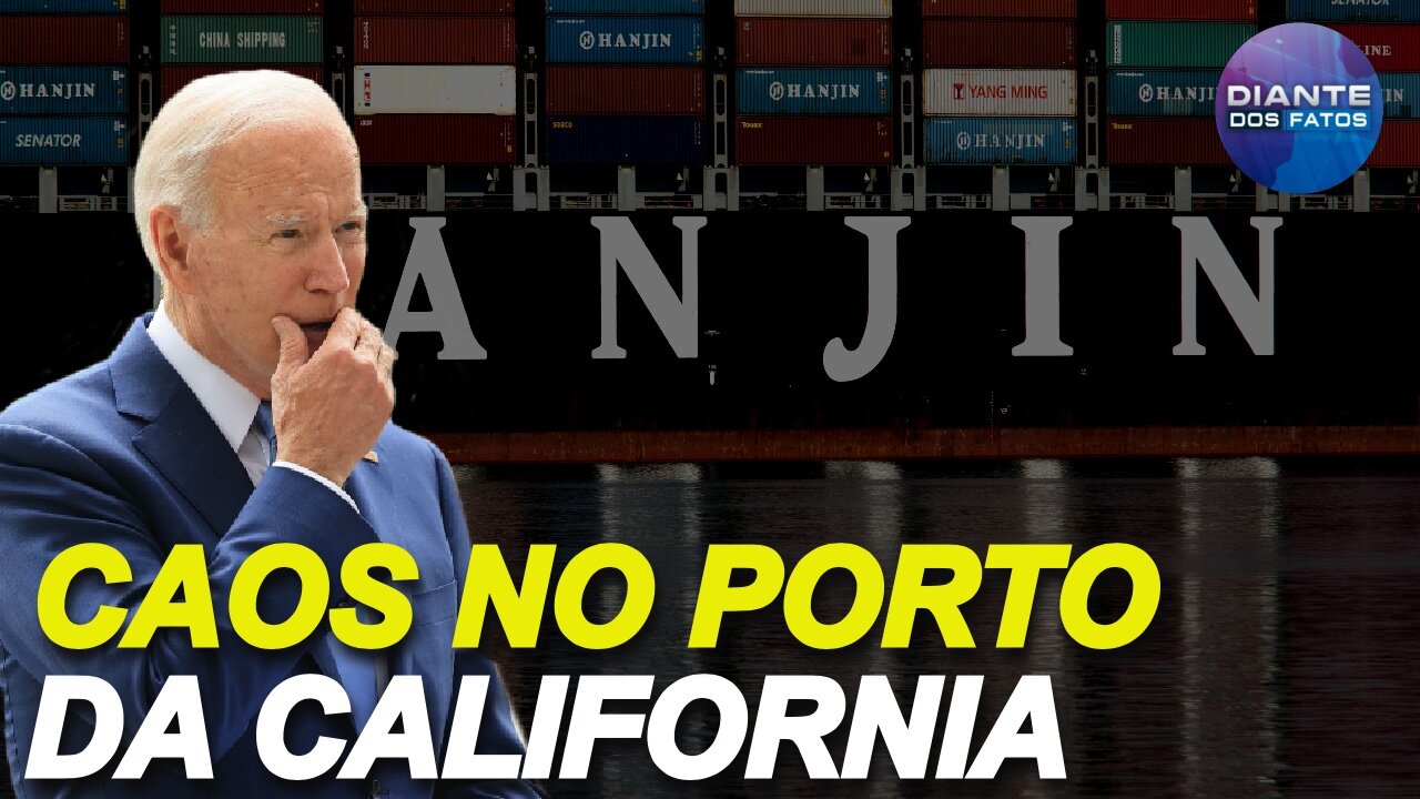 Dezenas de navios cargueiros estão parados no sul da Califórnia; crise na fronteira se agrava