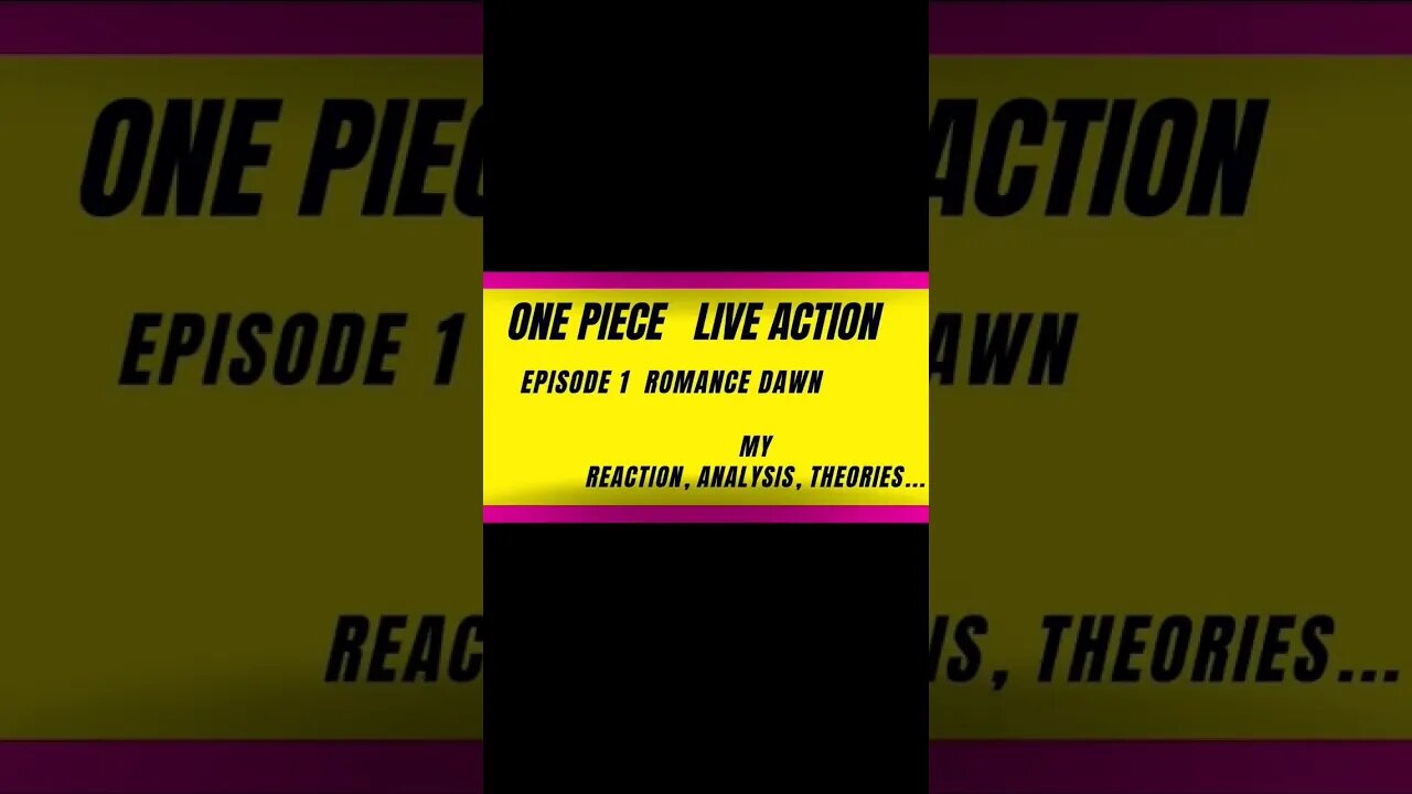 one piece live action reaction harsh&blunt episode 1 romance dawn voice short