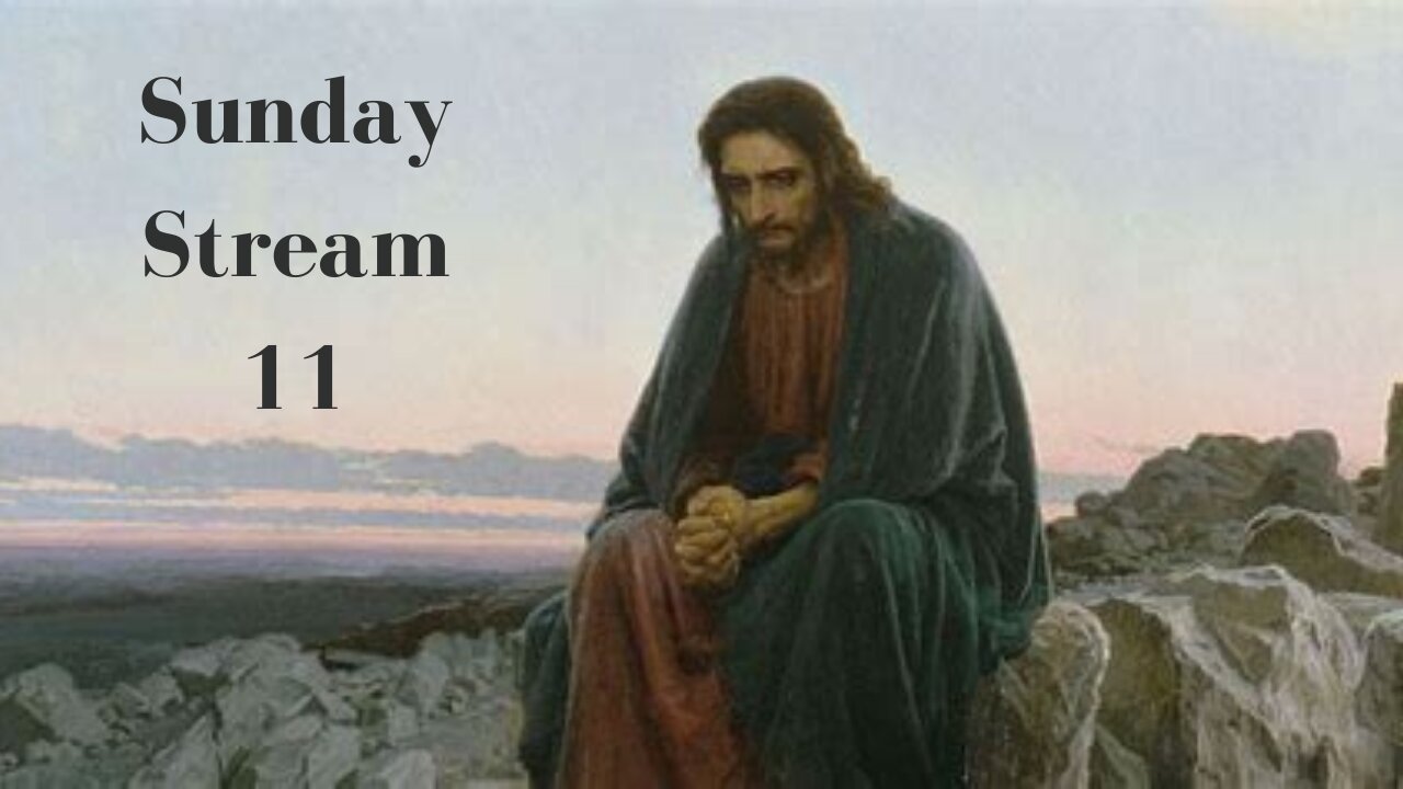 Sunday Stream 11 - Great Lent | Investing In Peace While The World Invests In War