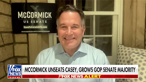 Sen.-Elect Dave McCormick Speaks Out After Flipping Longtime Pennsylvania Dem Seat Red