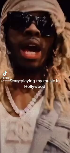 They playing Dae Dot Music in Hollywood