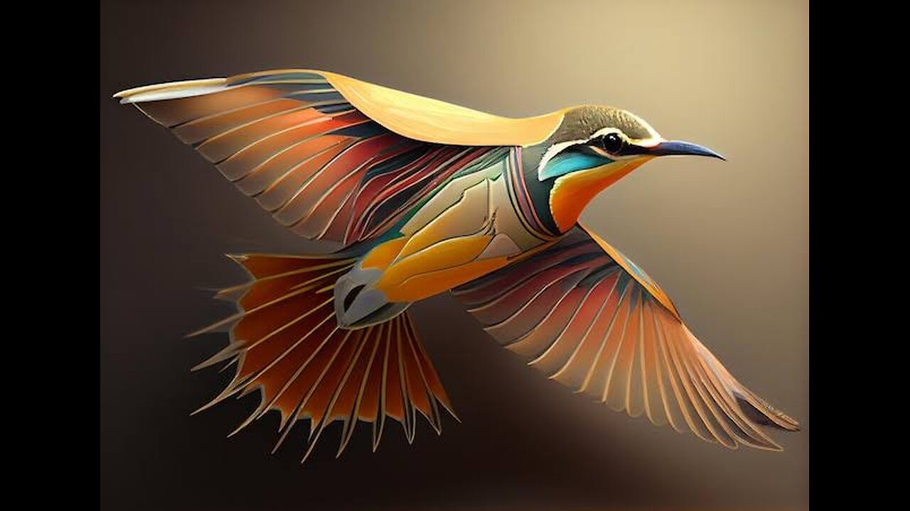 Birds Flying in Group