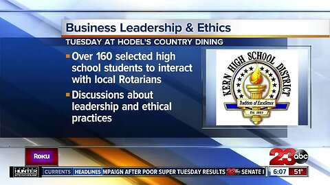 Bakersfield Business Leadership & Ethics conference