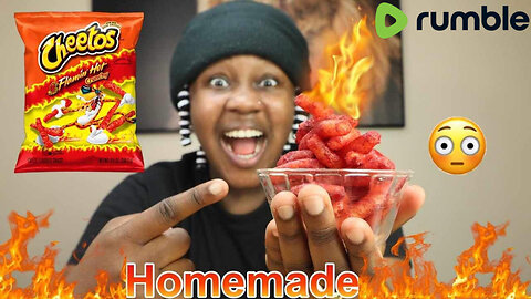 How to make homemade Flamin Hot Cheetos🥵🤤