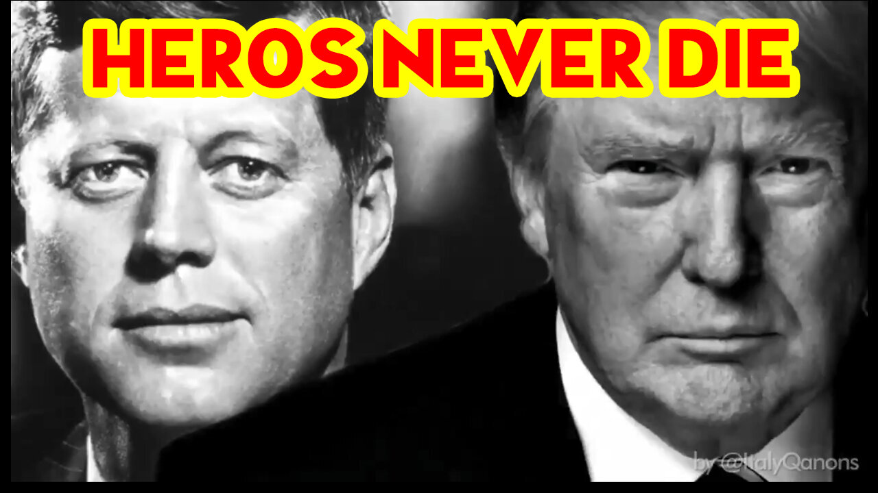 John F. Kenedy & Donald Trump - Heros Never Die, Legends Live Forever!..