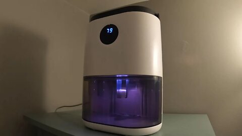 REEMKIZZ 78 oz Dehumidifier Auto Defrost Dehumidifier Ultra Quiet Dehumidifier with Timer 5 Star