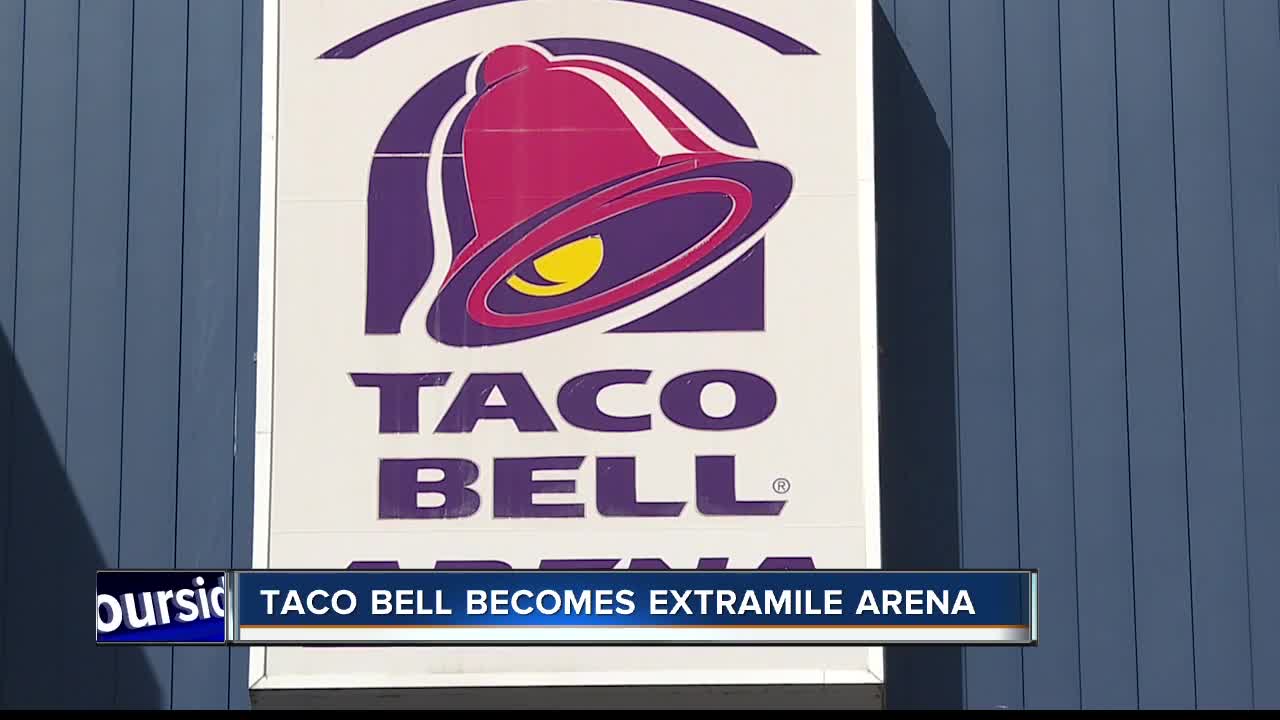 Taco Bell Arena could soon have a new name