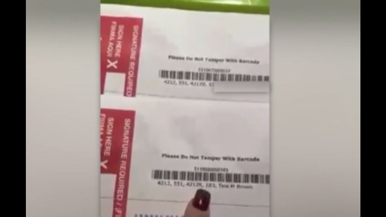 Tina Brown: Palm Beach County voter's viral video shows labeling of 'R' and 'D' on mail-in ballot envelopes