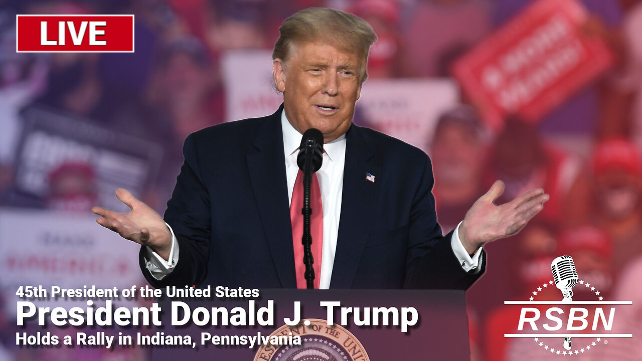 LIVE REPLAY: President Trump Holds a Rally in Indiana, Pennsylvania - 9/23/24