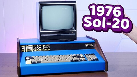 The Sol 20 Terminal Computer, 1976, Intel 8080 (P1/2) Restoration