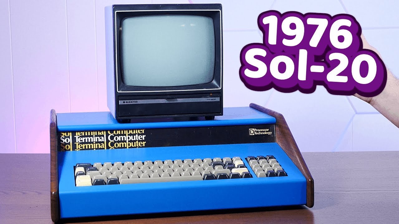 The Sol 20 Terminal Computer, 1976, Intel 8080 (P1/2) Restoration