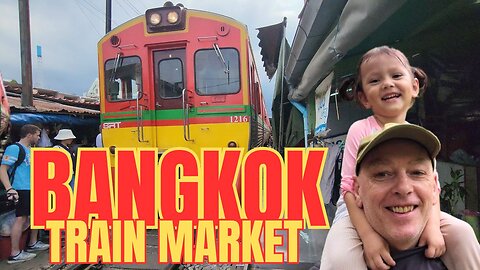 Bangkok Train Market - Samut Songkhram Adventure