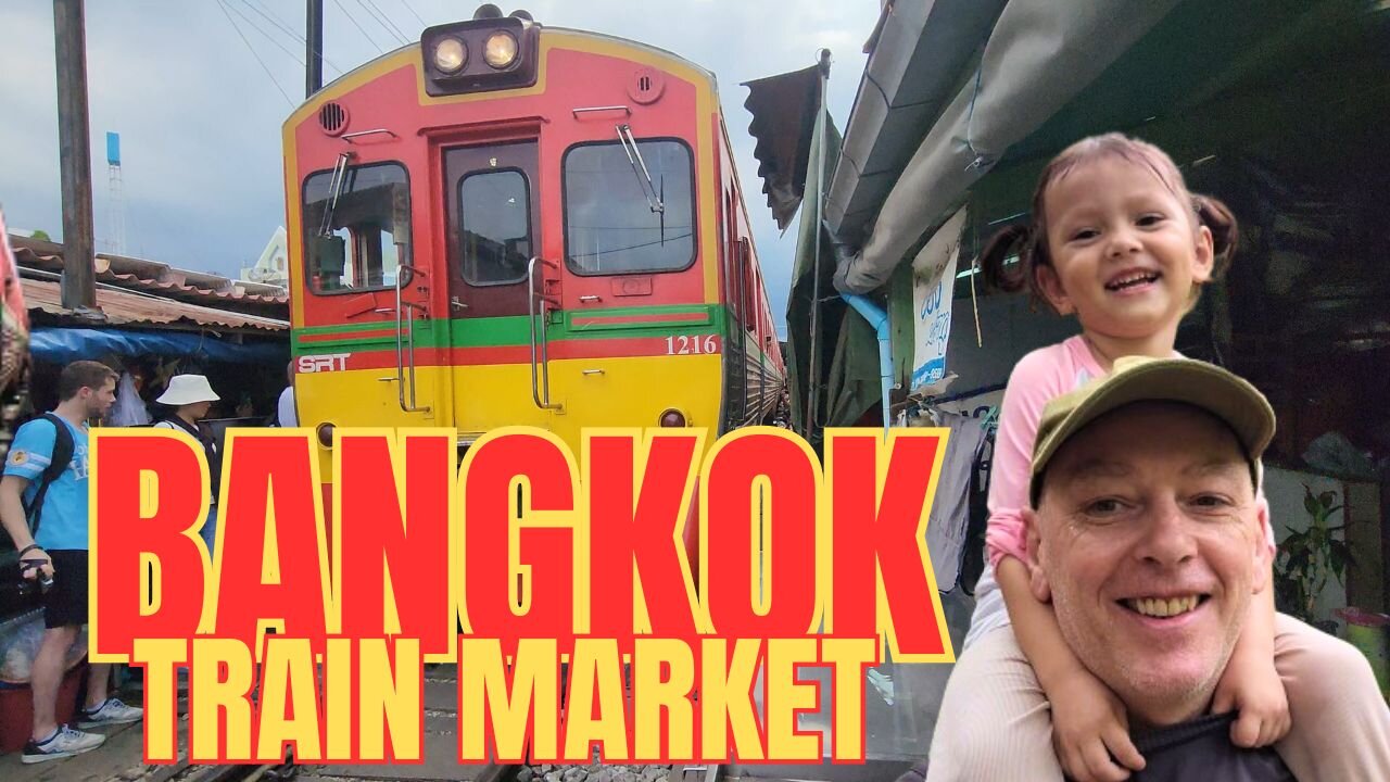 Bangkok Train Market - Samut Songkhram Adventure