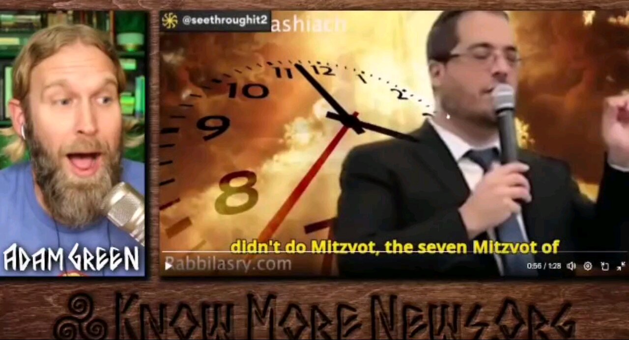 Rabbi talks about them having 2800 slaves in the Messianic age by Adam Green w/ Know More News
