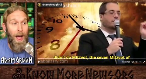 Rabbi talks about them having 2800 slaves in the Messianic age by Adam Green w/ Know More News