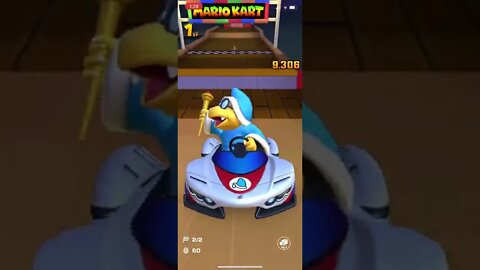 Mario Kart Tour - P-Wing Gameplay (Sky Tour Week 1 Tier Shop Reward Kart)