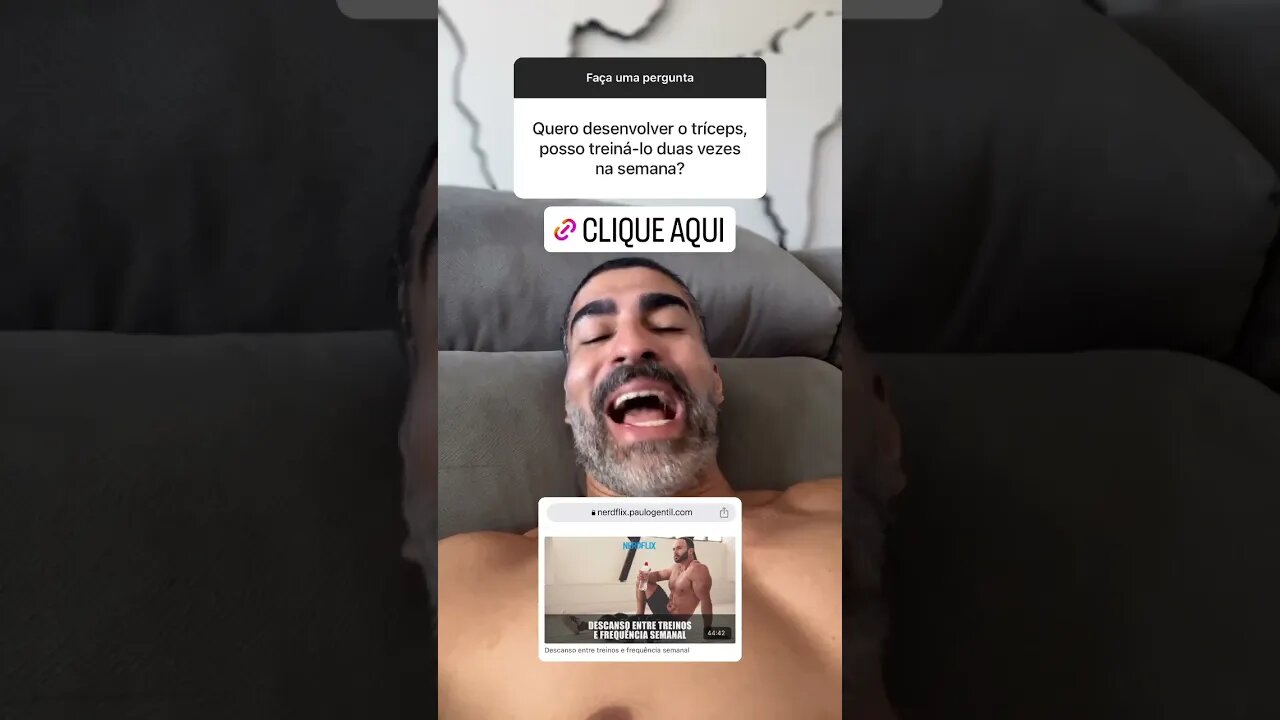 Pode treinar o músculo 2 vezes na semana?