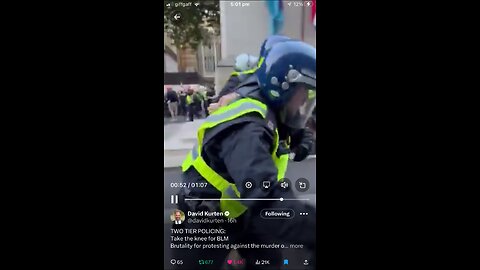 Cops arresting protesters UK