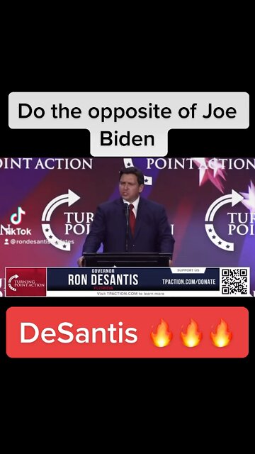 DeSantis: Do the opposite of Joe Biden | Trump | Bongino | Bannon