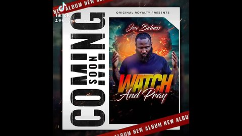 JewBidness drops his debut LP Watch & Pray!! And his message to all is NEVA GIVE UP NEVA GIVE IN!!