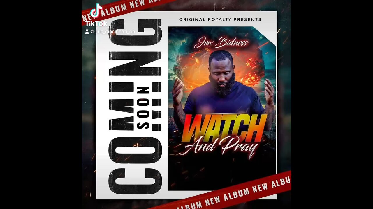 JewBidness drops his debut LP Watch & Pray!! And his message to all is NEVA GIVE UP NEVA GIVE IN!!