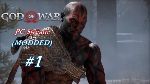 God of War (Modded PC) with Darth Kratos!!! | Stream #1