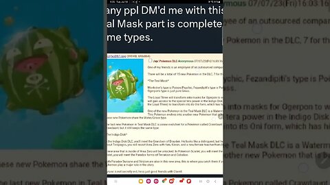 thus pokemon leak is fake