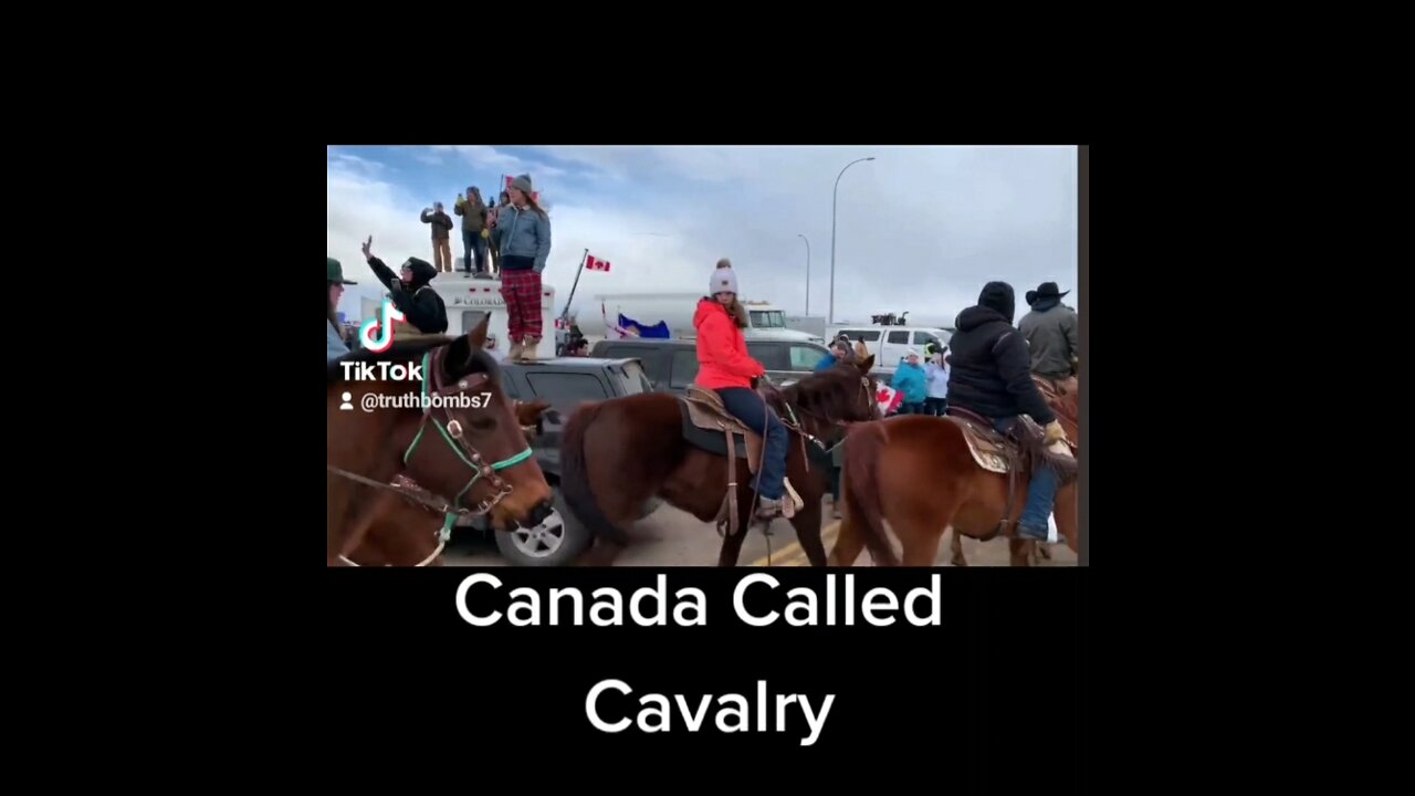 Canada Truckers Call In The Cavalry