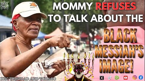 MOMMY REFUSES TO TALK ABOUT THE BLACK MESSIAH'S IMAGE!