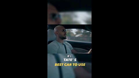 andrew tate vient on car