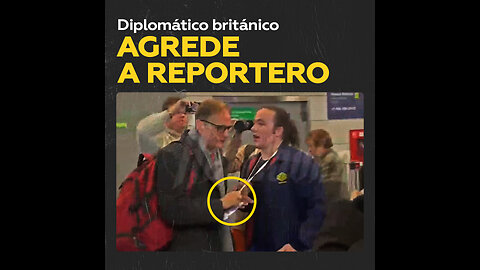 Alto cargo de la embajada británica en Moscú agrede a periodistas