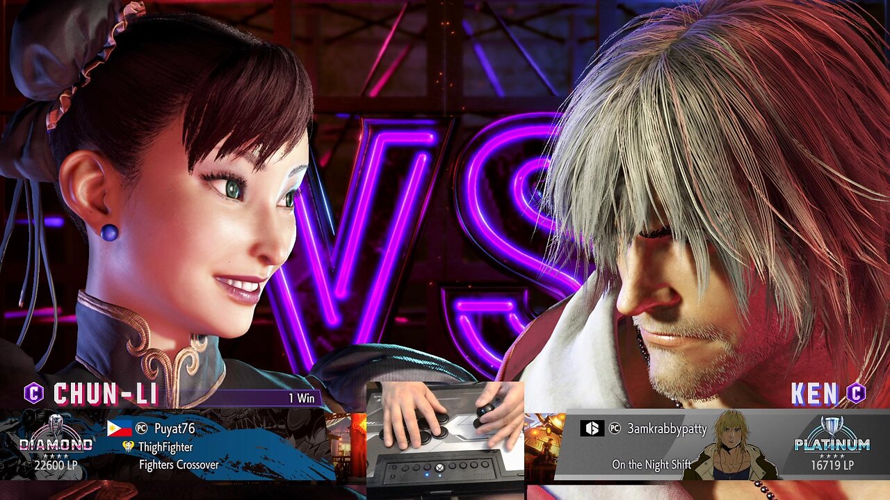 Kuya Kalbo SF6 Casual Match Roundup. Chun Li 4 star Diamond Rank [Hori Fight Stick]