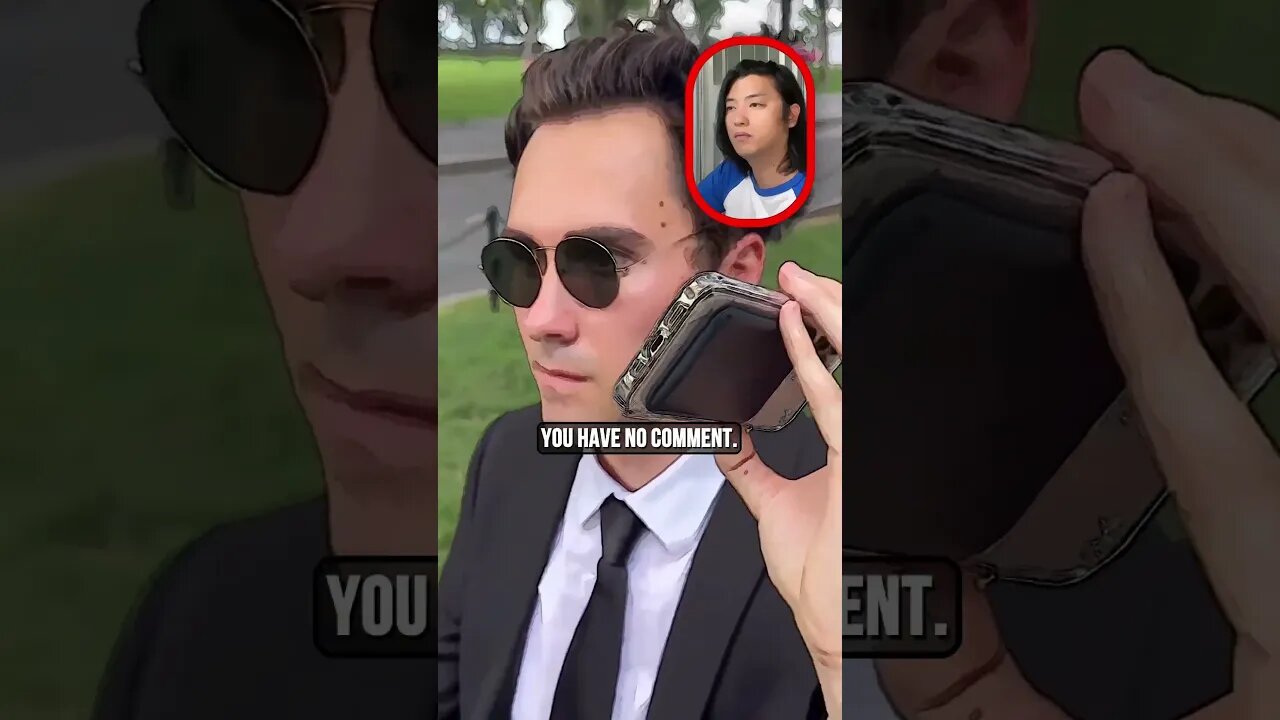 David Hogg, Dodges Reporter’s Question