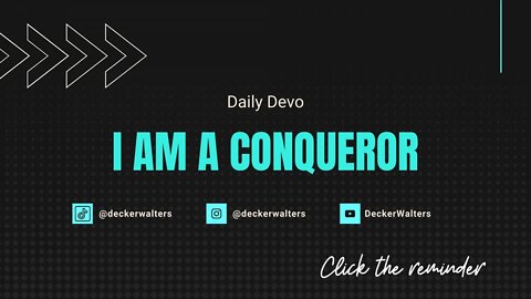 Daily Devo Who I am in Christ (D40)