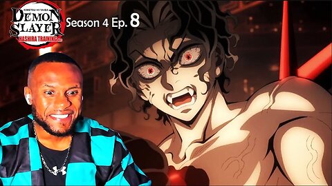 Demon Slayer Season 4 Episode 8 (Hashira Training Arc) REACTION/REVIEW!