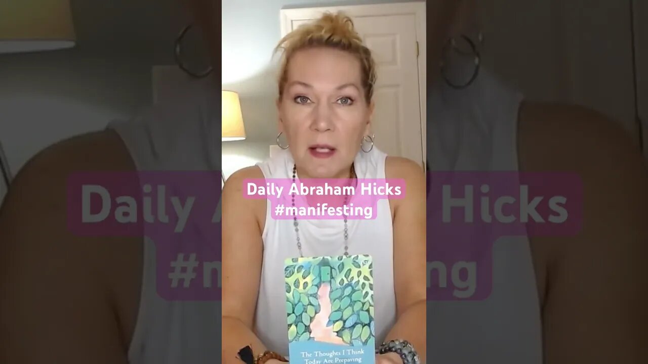 Daily Abraham Hicks #manifesting #abrahamhicks #shorts