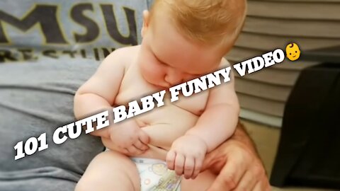 101 cute Baby 👶 Funny video